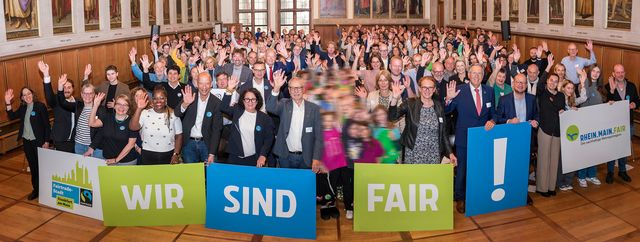 Auszeichnungsfeier im Kaisersaal Gruppenfoto
