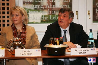 Ursula Hamman, Dr. Hermann Scheer