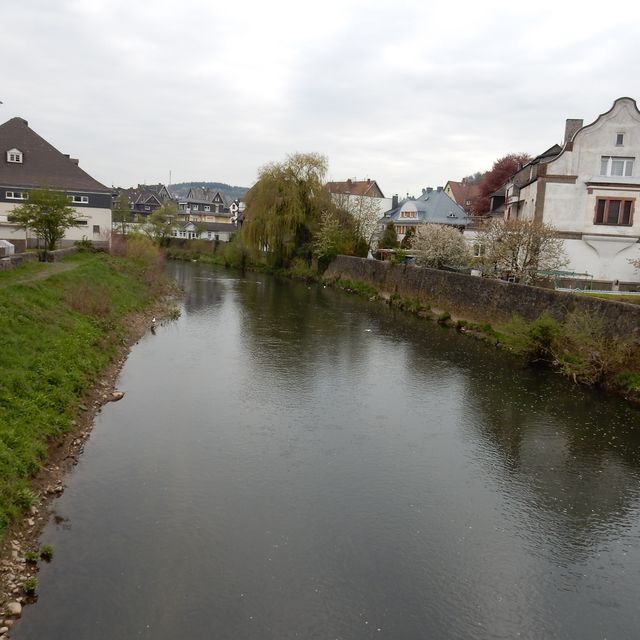 Wilde Ecke in Herborn- Hinter dem Haus der Kirche und Diakonie