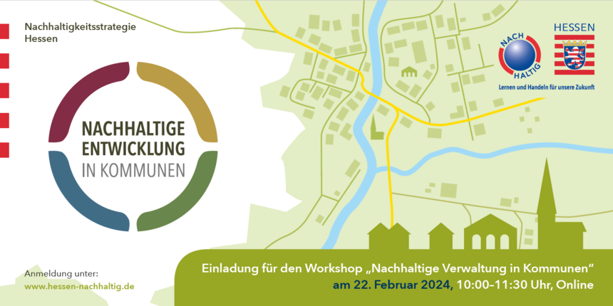 Einladung Online-Workshop „Nachhaltige Verwaltung in Kommunen“