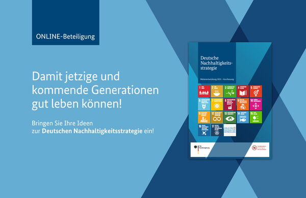 Online-Beteiligung Deutsche Nachhaltigkeitsstrategie