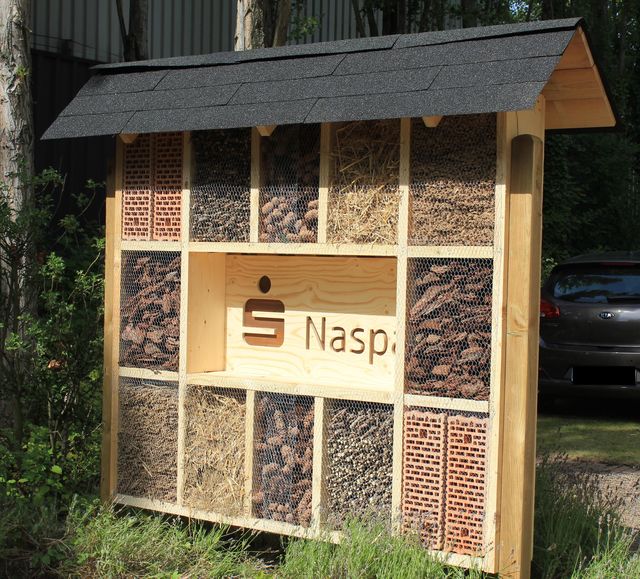 Insektenhotel in der Naspa