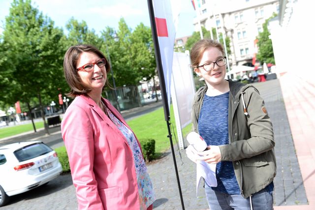 Ministerin Hinz im Interview