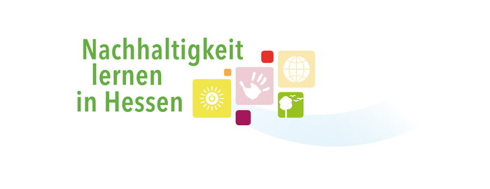 Logo Nachhaltigkeit lernen in Hessen