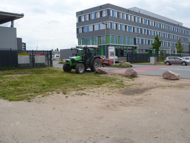 ehemals wilder Parkplatz