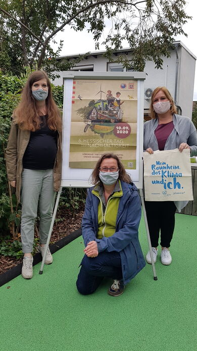 Das Aktionsteam in der Pestalozzischule Nauheim © ifok GmbH