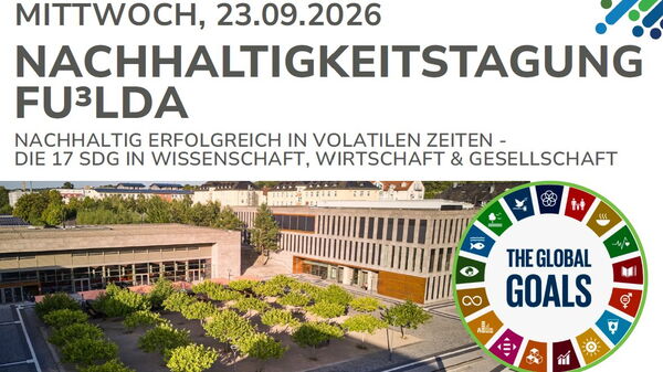 Nachhaltigkeitstagung FU³lda an der Hochschule Fulda.