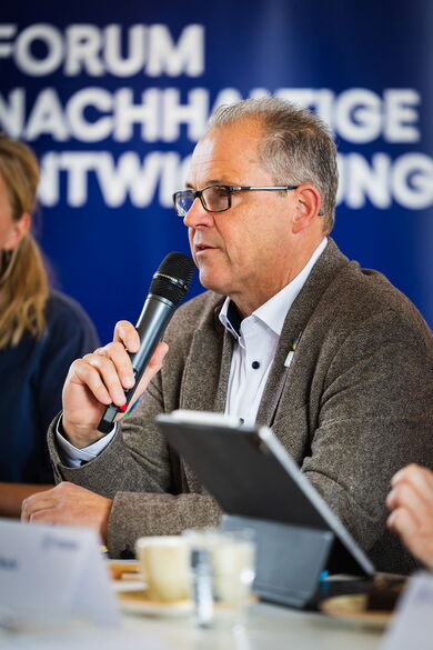 Der FNE Vorsitzende Patrick Kunkel