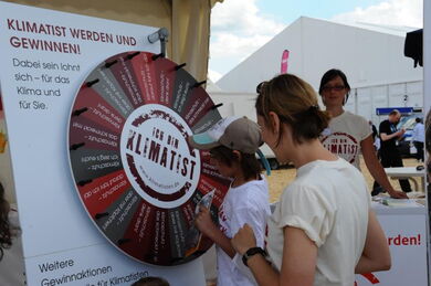 Das "Glücksrad" der Klimatisten