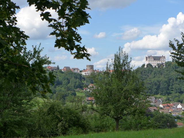 Blick auf Schloss Lichtenberg