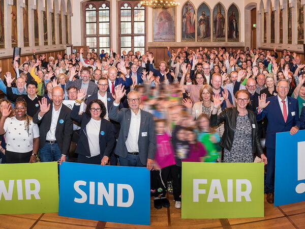 Auszeichnungsfeier im Kaisersaal Gruppenfoto