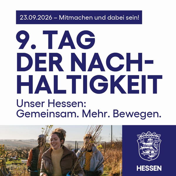 KeyVisual - 9. Tag der Nachhaltigkeit Hessen