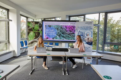 Zeit zum Umdenken – Wie wir Lebensmittelabfälle neu verwerten können am Zentrum für Industrie und Nachhaltigkeit (ZIN) der Provadis Hochschule Höchst © Thomas Dickhardt-Wagner