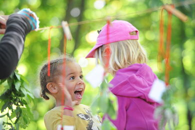 Kinder beim 2. Hessischen Tag der Nachhaltigkeit