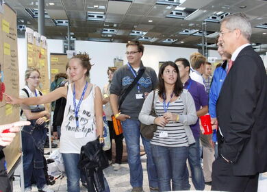 Die Ideen werden vorgestellt