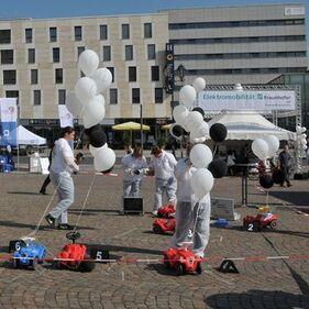 Blitzaktion „Tatort Klimazerstörung“