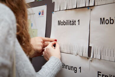 Auswahl des ersten Themenforums