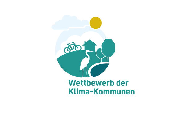 Logo des Wettbewerbs der Klima-Kommunen.