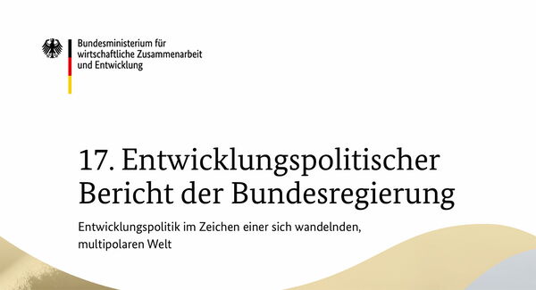 Screenshot der Webseite bmz.de
