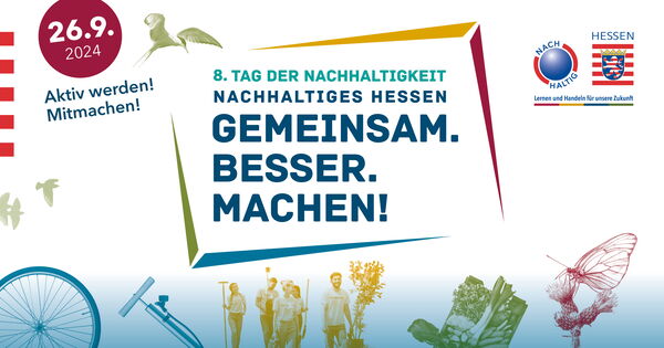 KeyVisual für den 8. Tag der Nachhaltigkeit
