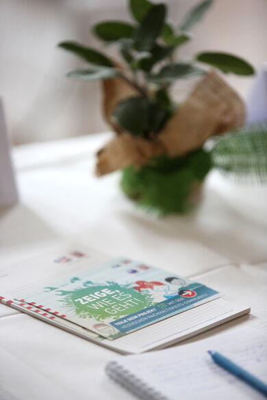 Postkarten "Zeige, wie es geht!"