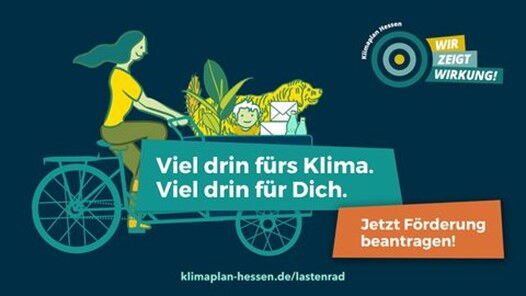 Lastenradförderung | Klimaplan Hessen